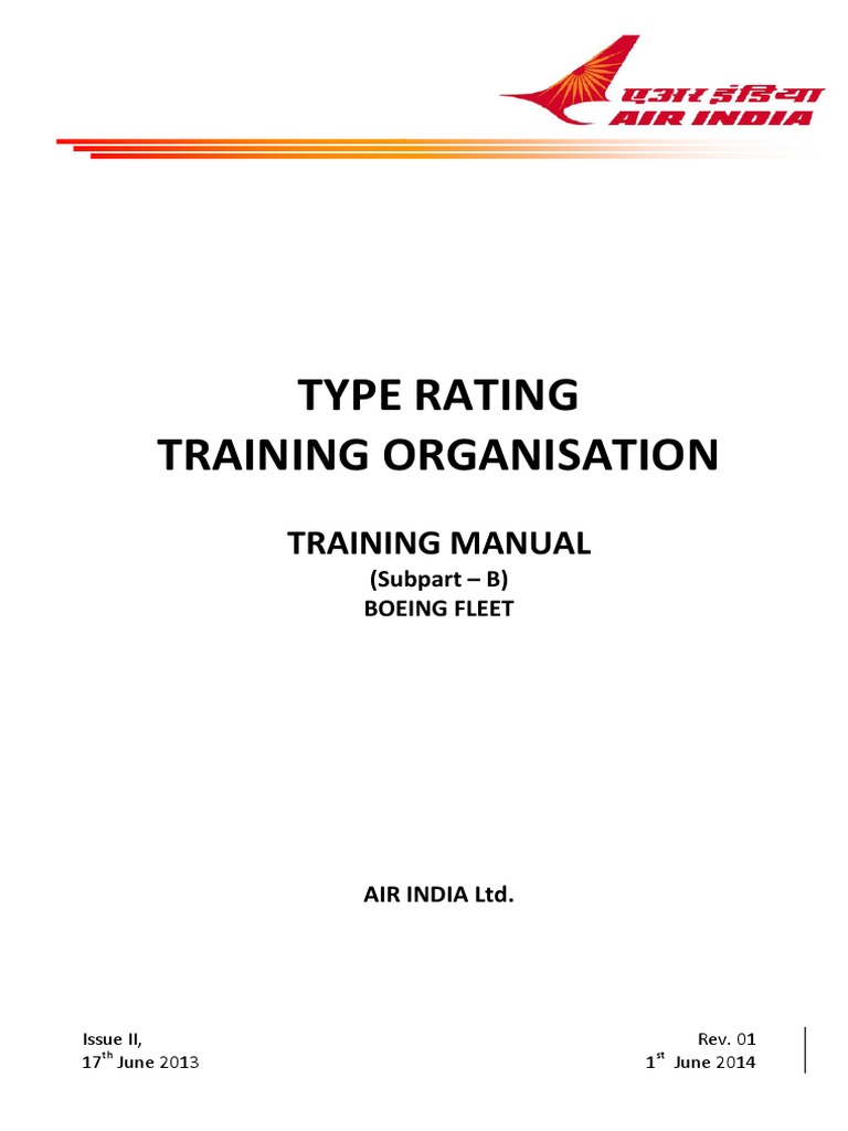 TRTO Training Manual for Boeing Fleet | PDF | Test (Assessment) | Question