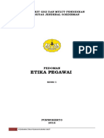 Pedoman Etika Pegawai RSGMP Unsoed