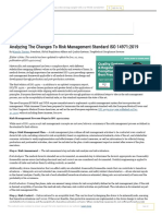 Analyzing The Changes To Risk Management Standard ISO 149712019 PDF