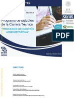 Procesos de Gestion Administrativa Version 2013 Generacion 2019-2022 2018-2021 2017-2020 PDF