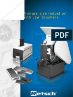 Primary Size Reduction With Jaw Crushers