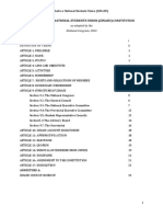 ZINASU Constitution With Indaba Input