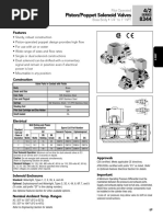 Asco Series 344 Piston Poppet Catalog