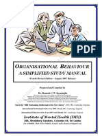 Organisational Behaviour - A Simplified PDF