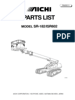 Aichi ISR602 Parts Manual