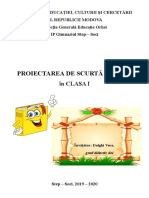 ANTET Proiectarea de Scurtă Durată