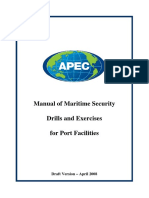 BP19-TP, Manual of Maritime Security Drills and Exercises For Port Facilities PDF
