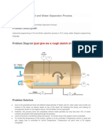 PLC Program For Oil and Water Separation Process