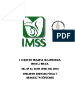 manual linfedema imss