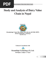 Dairy Value Chain Report PDF