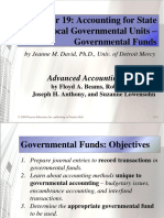 Chapter 19 Accounting For State and Local Governmental Units - Governmental Funds