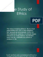 The Importance of Studying Ethics