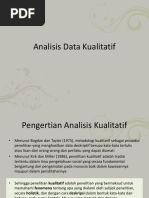 Analisis Data Kualitatif