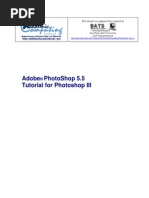 Adobe Photoshop 5.5 Tutorial For Photoshop Iii: This Tutorial Was Adapted From A Tutorial by