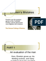 Einstein Mistakes Compressed