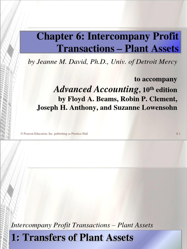 Chapter 6 Plant Assets | PDF | Depreciation | Corporations