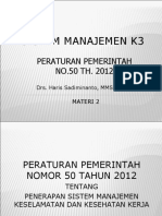 SISTEM MANAJEMEN K.3 Minggu 2 - P.P