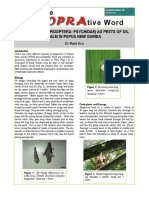 OPRAtive Word Tech Note 25 Bagworm Pests of Oil Palm in PNG