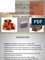 Brick Masonary