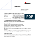 MEGAFLOC 515 Material Safety Data Sheet