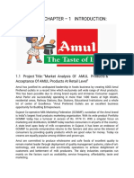 Amul Products Market Analysis and Retail Acceptance