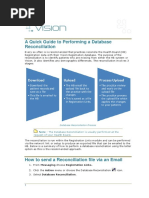 A Quick Guide to Performing a Database Reconciliation
