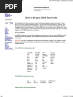 UKT Support - How To Bypass BIOS Passwords