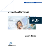 UV WinLab Software Guide PDF