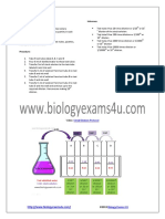 serial dilution procedure