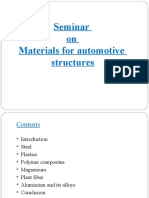 Materials For Automotive Structures