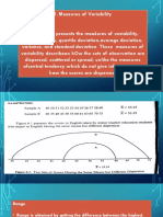 Measures of Variability