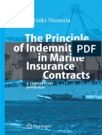 Dr. Kyriaki Noussia (Auth.) - The Principle of Indemnity in Marine Insurance Contracts - A Comparative Approach-Springer-Verlag Berlin Heidelberg (2007) PDF