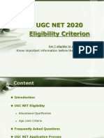 UGC NET Eligibility Criteria - Know Your Eligibility