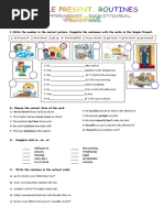 12 present simple and routine