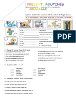 12 Present Simple and Routine