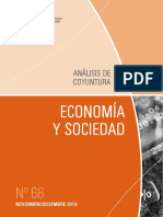 ECONOMIA Y SOCIEDAD - N 66 - NOVIEMBRE DICIEMBRE 2019 - PARAGUAY - PORTALGUARANI