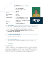 Curriculum Vitae Nursing Student