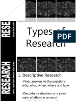 General Types of Research