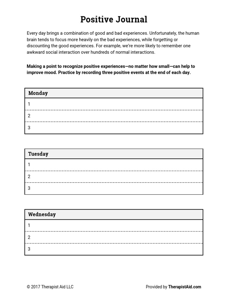 Positive Journal PDF | PDF | Lifestyle