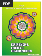 DISCUTINDO O CURRÍCULO DA EDUCAÇÃO INFANTIL EM CONTAGEM - VERSÃO PRELIMINAR