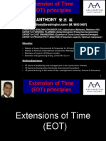 AA - Extensions of Time EOT Principles - 2016