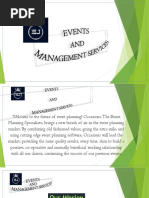 Wedding Events Management