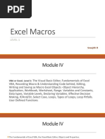 Excel Macros