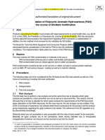 [2008] Testing and Validation of Polycyclic Aromatic Hydrocarbons (PAH)