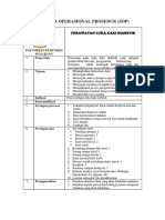 Standar Operasional Prosedur Diabetik