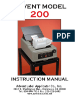 Advent 200 Manual 2005