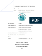 Laporan Praktikum Praktik Sistem Transmisi 2