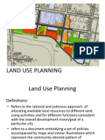 Land Use Planning and Environmental Factors