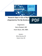 Research Gaps in Care of Hip Fractures PDF
