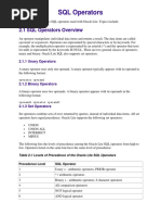 SQL Operators-1